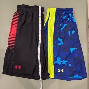Men's Large UA shorts bundle